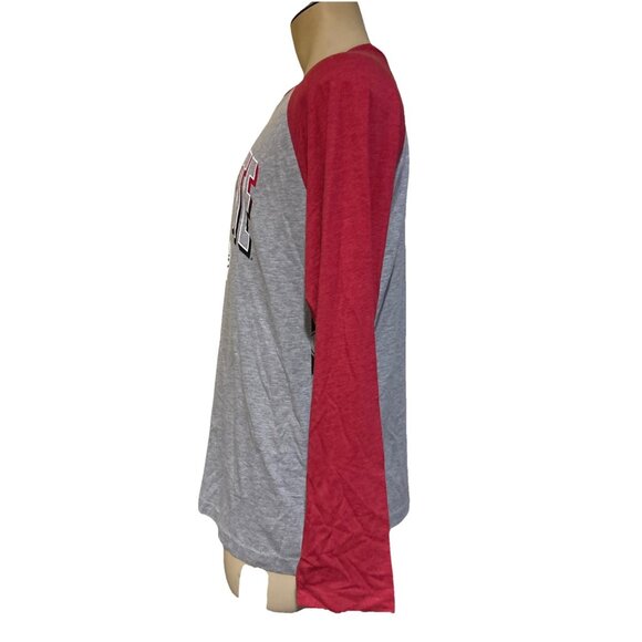 New Ohio State OSU Buckeyes Colosseum Buckeye Nation Gray Red Shirt Men's Large - Picture 4 of 7